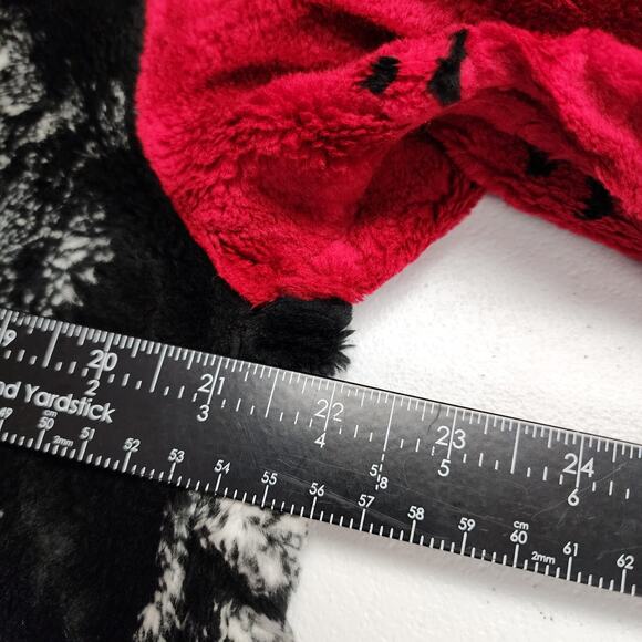 Vtg Art Unlimited Soft Sherpa Alaska Jacket Sweater Mens Sz Medium Zip Bear - Picture 5 of 7